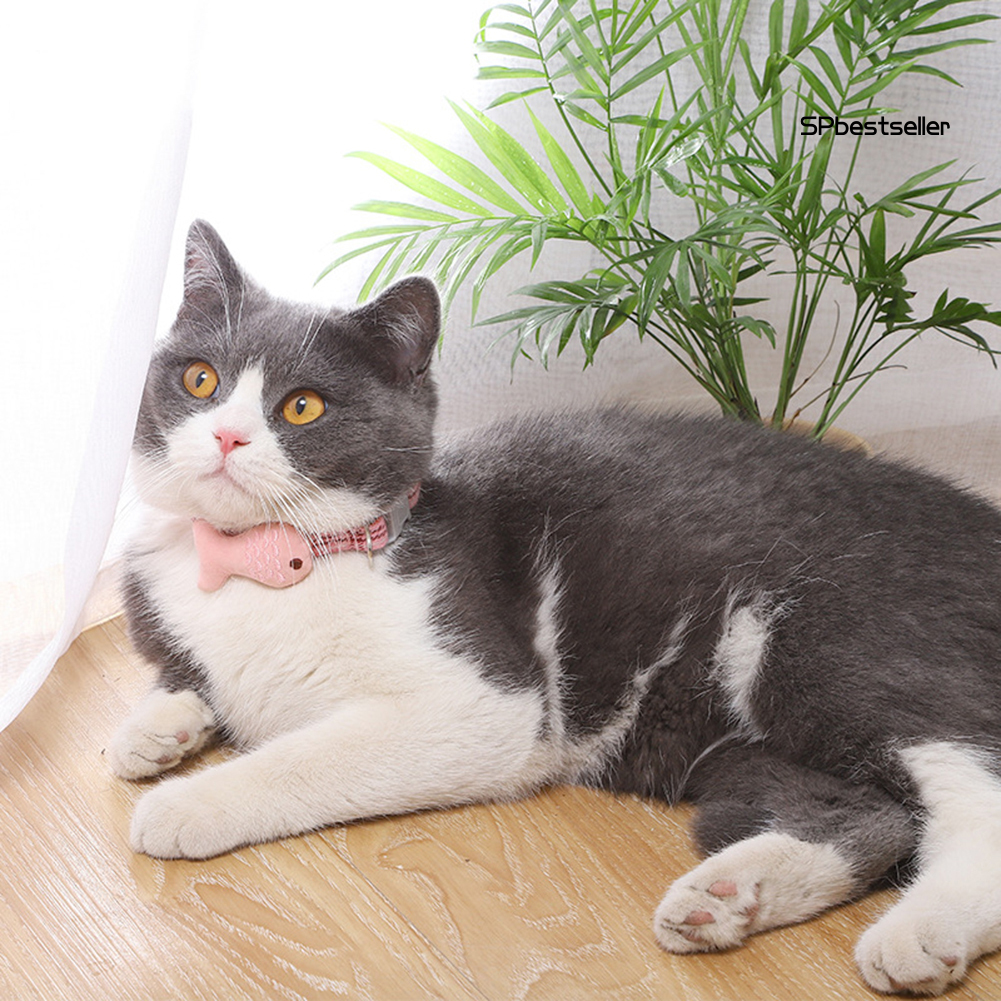 Vòng Cổ Choker Thêu Ô Vuông Mặt Mèo Xinh Xắn