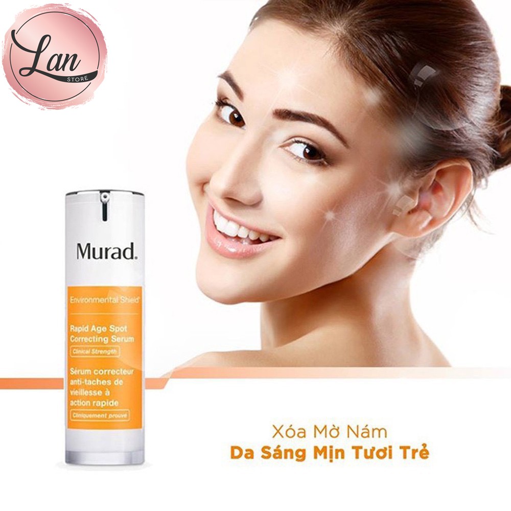 [ MUA 1 TẶNG 1] Serum Mờ Nám 7ngày Murad Rapid Age Spot Correcting 30ml Tặng Kem Thải Độc City Skin Overnight Detox 50ml