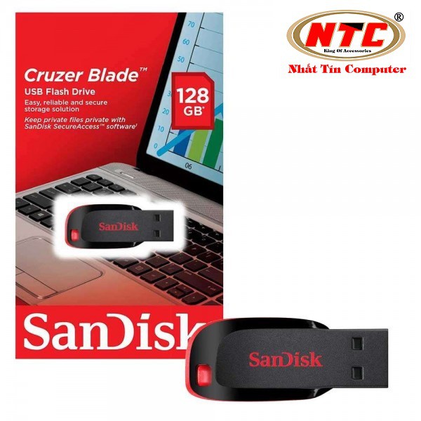 USB Sandisk Cruzer Blade CZ50 128GB