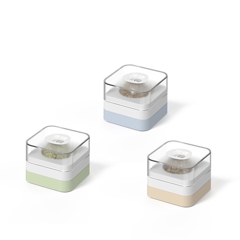 Cỏ bạc hà viên hình chữ nhật gắn tường cho mèo