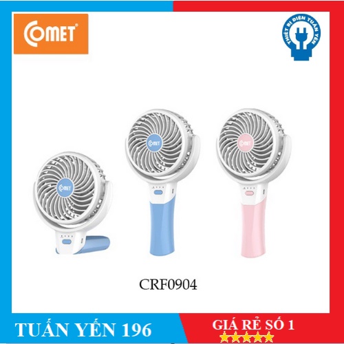 [GIÁ HỦY DIỆT] Quạt Sạc Cầm Tay Comet Crf0904