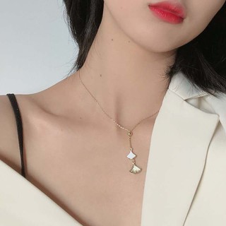 Dây chuyền Quạt lá mai Quạt hình Chuỗi xương đòn