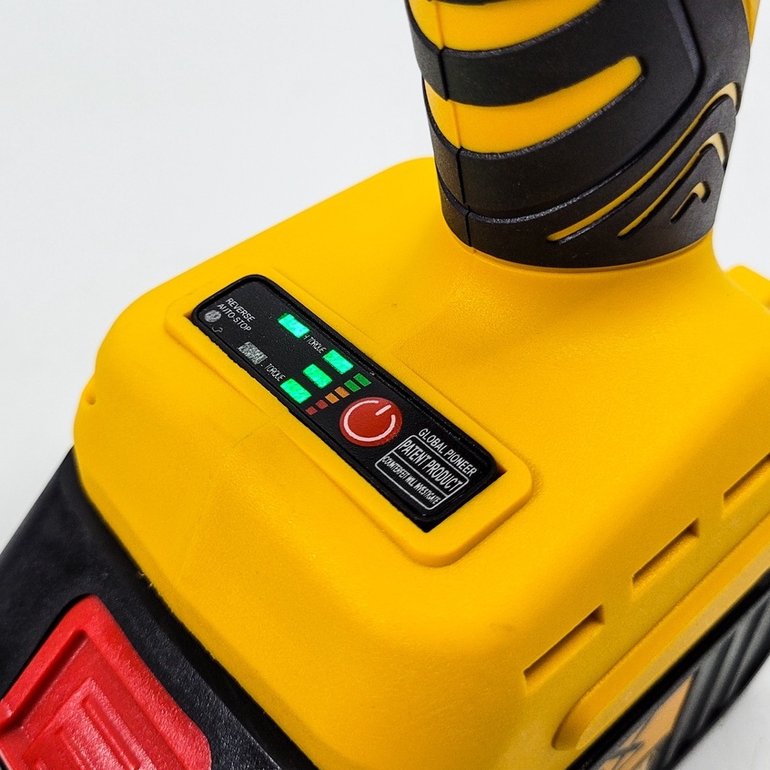 Vali máy siết bulong pin K-MAX K-94XG 20V chân pin MAKITA - động cơ không chổi than - Kèm hộp đồ nghề 24 chi tiết