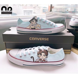 Giày vẽ cv siêu dễ thương couple mewgulf