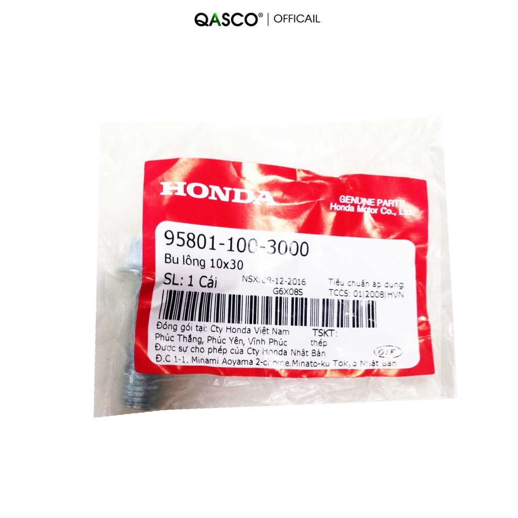 Bu lông HONDA nhiều dòng xe 10x30  QA(958011003000) _( 320)