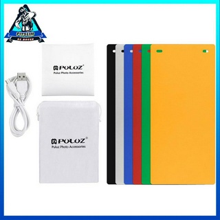 PULUZ Hộp Chụp Ảnh Sản Phẩm Mini Bỏ Túi Có Đèn Led