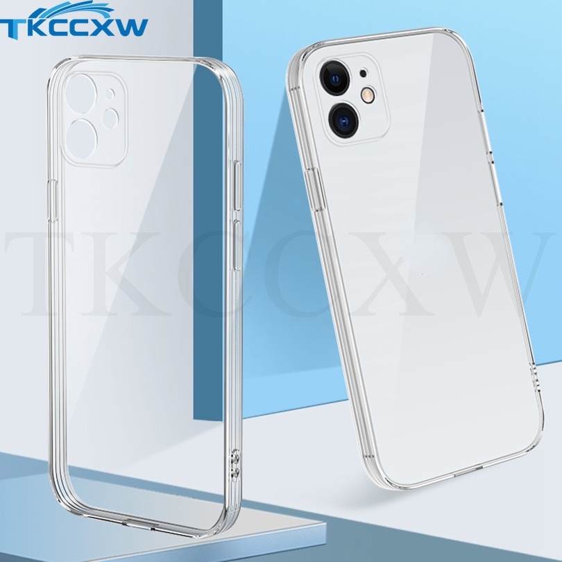 Ốp Điện Thoại Silicon Trong Suốt Chống Sốc Cho for iPhone 12 13 Mini 11 12 13 Pro MAX XS MAX XR X 6 6S 7 8 Plus SE