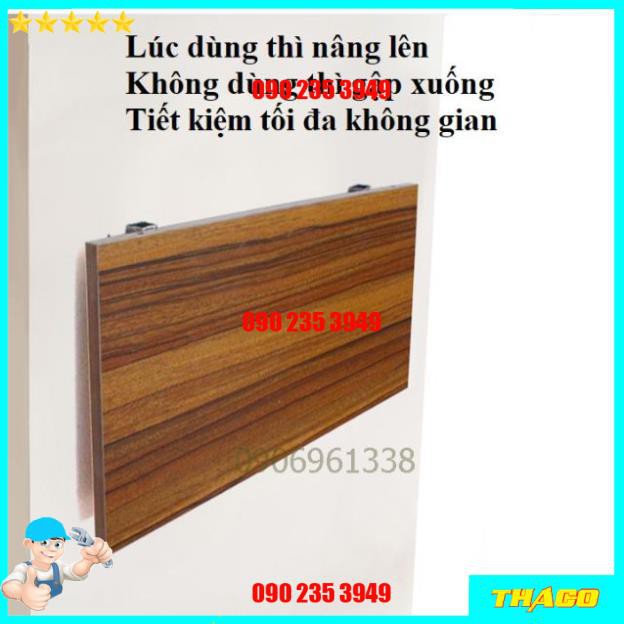 Bản lề gập thông minh làm kệ bàn học treo tường gấp gọn giá rẻ dài 20-25-30-35CM DCG