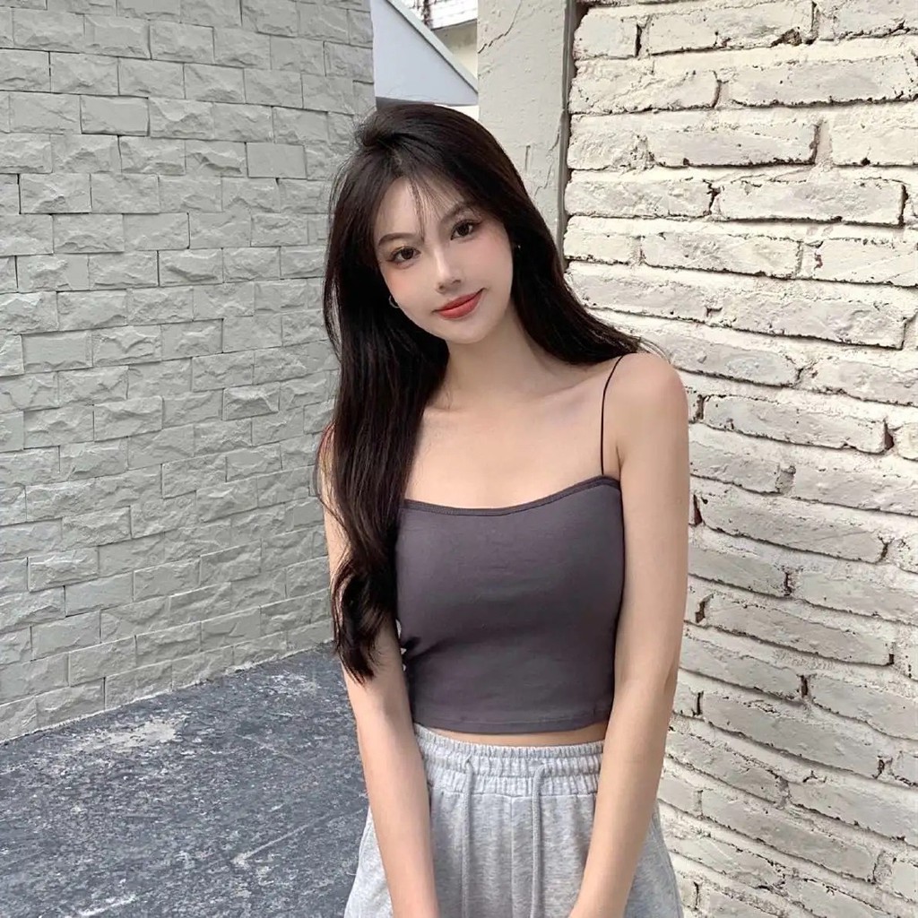 Áo Bra Dây Mảnh Dáng Lửng 2055 | BigBuy360 - bigbuy360.vn