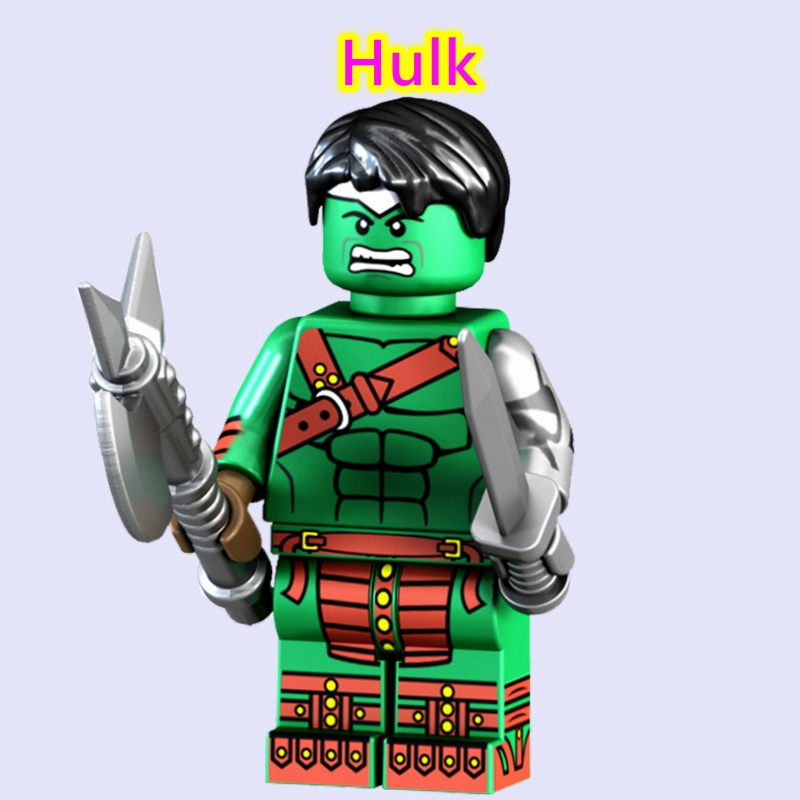 Mô Hình Đồ Chơi Lắp Ráp Nhân Vật Hulk Truyện Tranh Marvel