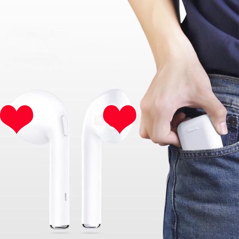 Tai Nghe Bluetooth 5.0 I7S Thiết Kế ko dây Tws Kèm Hộp Sạc Cao Cấp