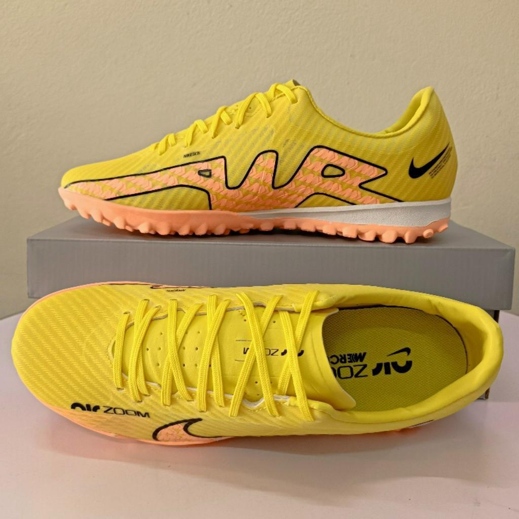 Giày Đá Bóng Mercurial Vapor 15 Academy Màu Vàng TF Giày Đá Banh Cỏ Nhân Tạo