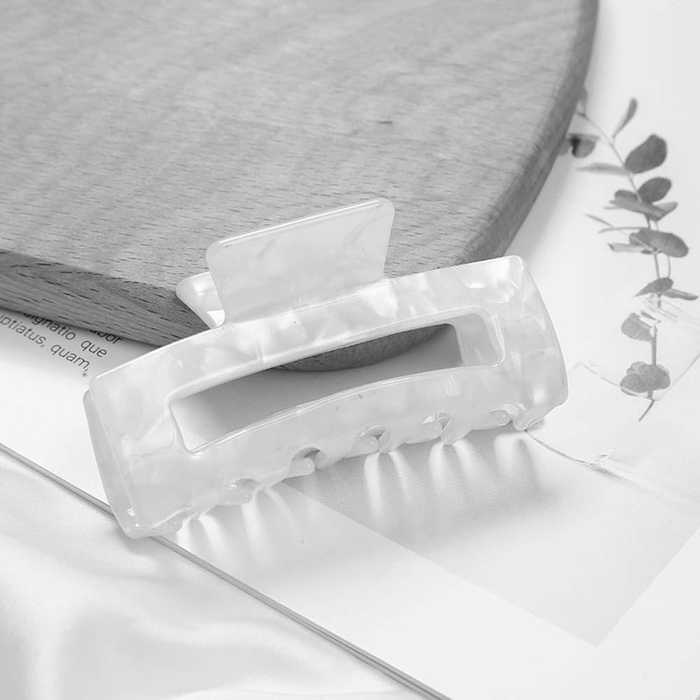 SOMEDAYZL Kẹp Tóc Càng Cua Họa Tiết Da Báo Đơn Giản Cho Nữ