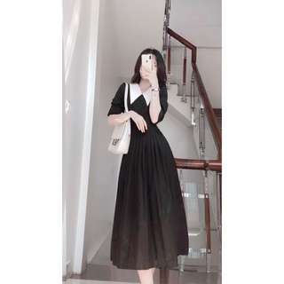 Váy dập ly vintage (Ảnh thật shop chụp)