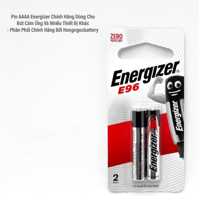 Pin AAAA ( Pin 4A ) Energizer - Vỉ 2 Viên Chính Hãng