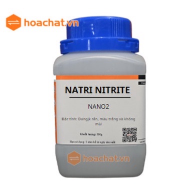 Natri Nitrite (NaNO2),1Kg, Tổng Kho Hóa Chất Việt Nam