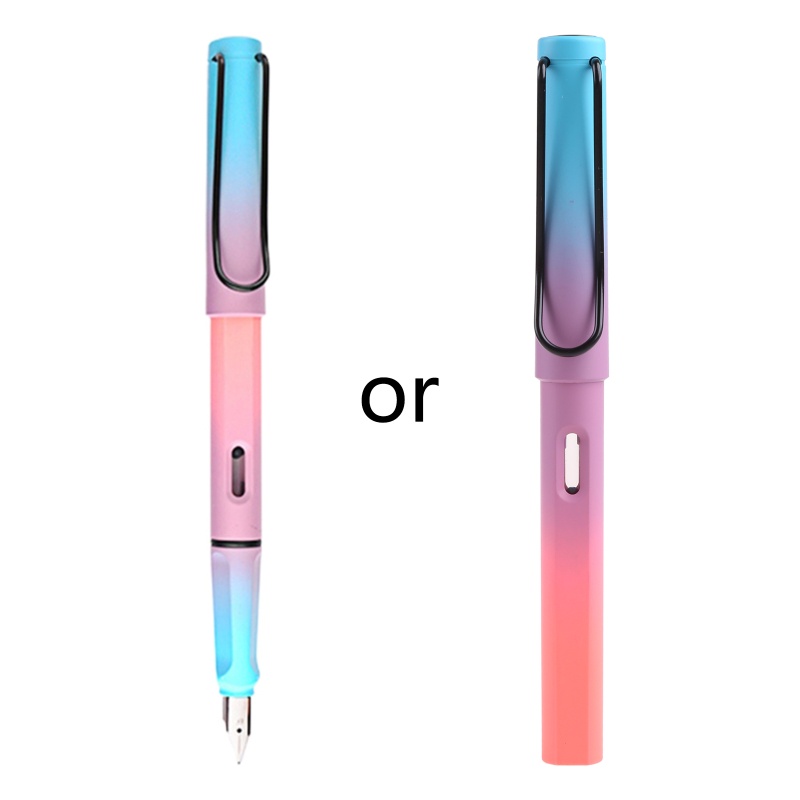 Bút Máy Mực Nhiều Màu Ngòi Vừa Và Nhỏ Tùy Chọn Cho Trẻ Em