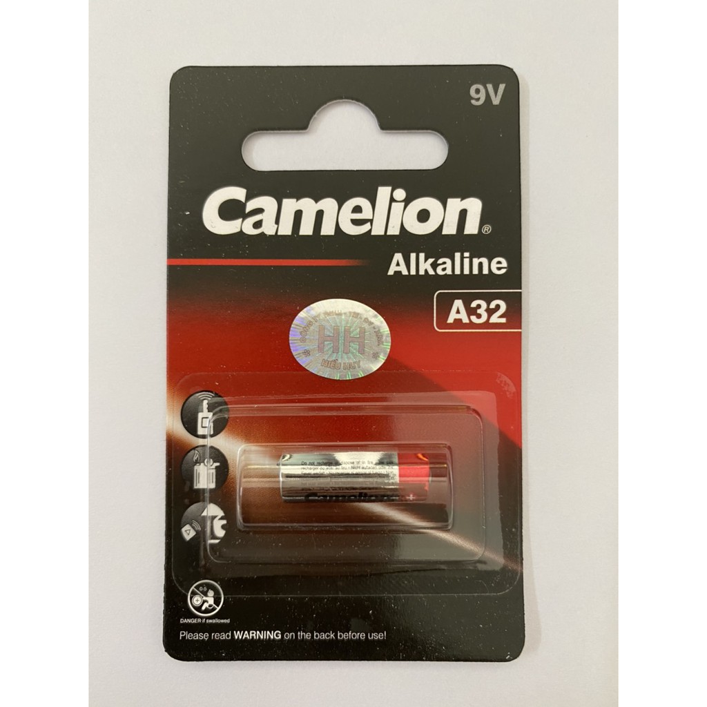 Pin 9v Alkaline Camelion A32, 32A Remote Battery _ Vỉ 1 viên