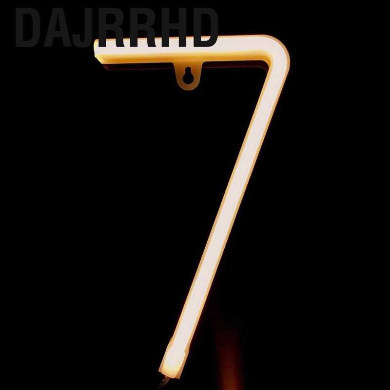 Dajrrhd LED Number Lights  Sign Light Up for Wedding Birthday Party Battery Powered Christmas Lamp Night Home Bar Decoration
