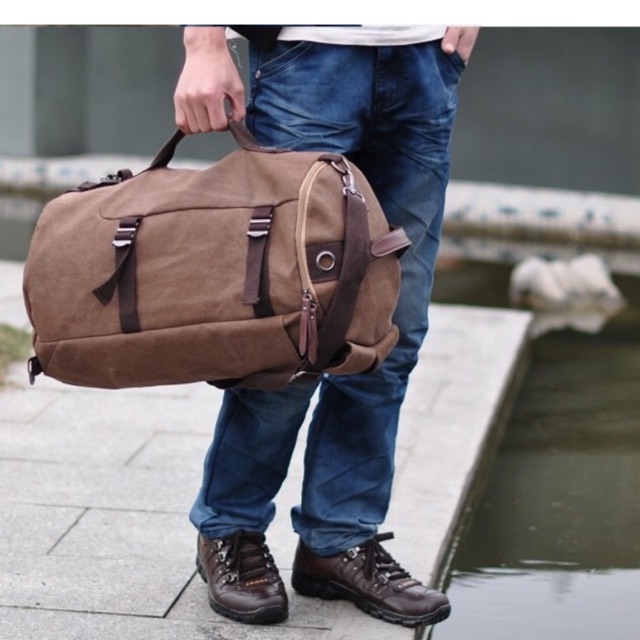 Balo vai bố hình ống size lớn ( đeo balo và đeo chéo )