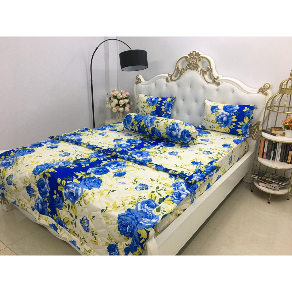 Bộ drapThun Hàn Quốc cầu vồng mới 4 món đủ size m6x2m, m8x2m -  ga, vỏ gối, vỏ ôm | BigBuy360 - bigbuy360.vn