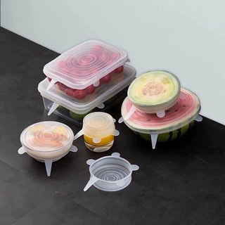 SET 6 nắp đậy silicon