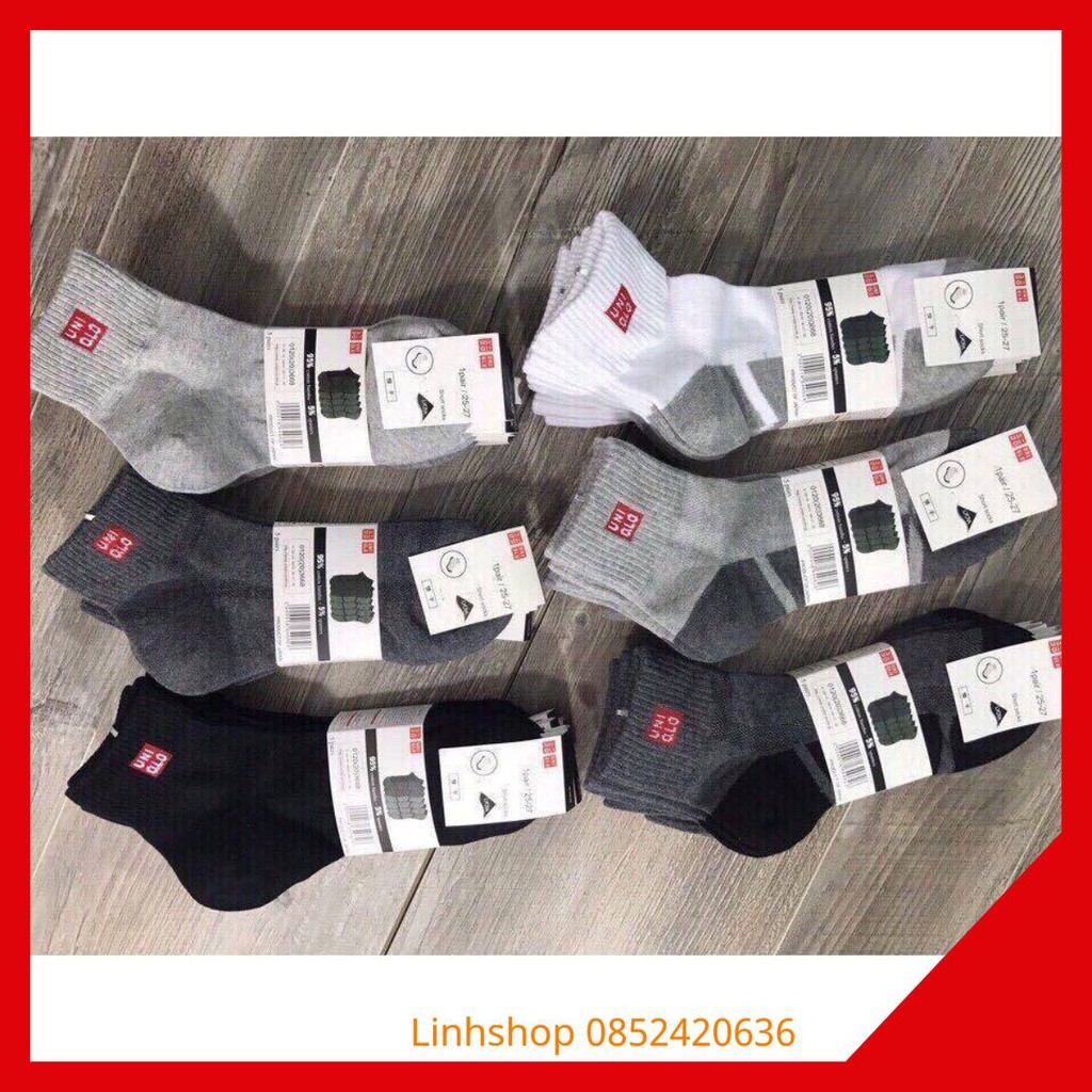Set 5 đôi tất khử mùi