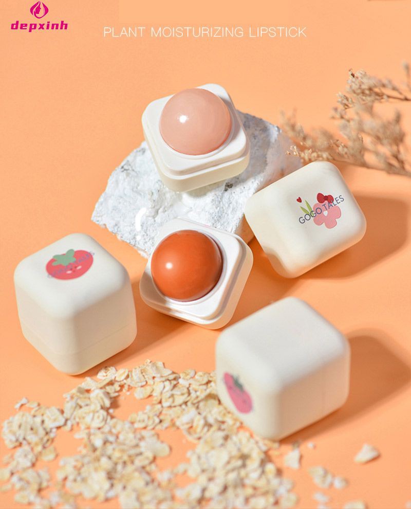 [Hàng mới về] Son dưỡng môi ANNIES thiết kế hình cầu dưỡng ẩm loại bỏ tế bào chết và đổi màu theo nhiệt độ độc đáo