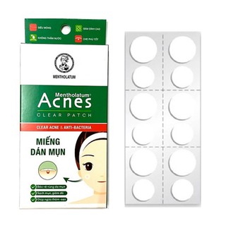 Miếng Dán Mụn Kháng Khuẩn, Sạch Mụn Acnes Clear Patch (24 Miếng)