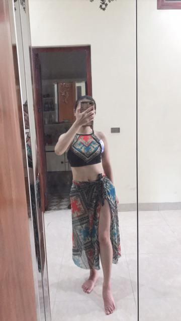 Bộ set bơi 3 chi tiết du lịch biển hè | BigBuy360 - bigbuy360.vn