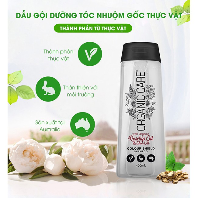 Dầu gội dưỡng tóc Gốc Thực Vật Organic care-400ml