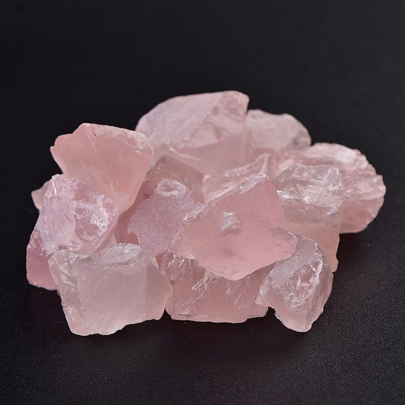 Đá Pha Lê Tự Nhiên Màu Hồng Thạch Anh Tím Trắng Đế Thô Tự Nhiên Để Khuếch Tán Tinh Dầu