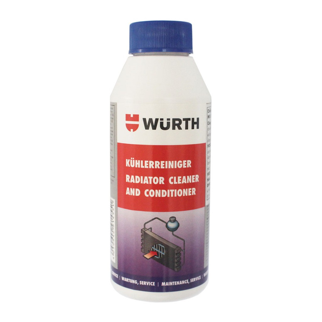 Vệ sinh két nước Wurth Radiator cleaner 250ml