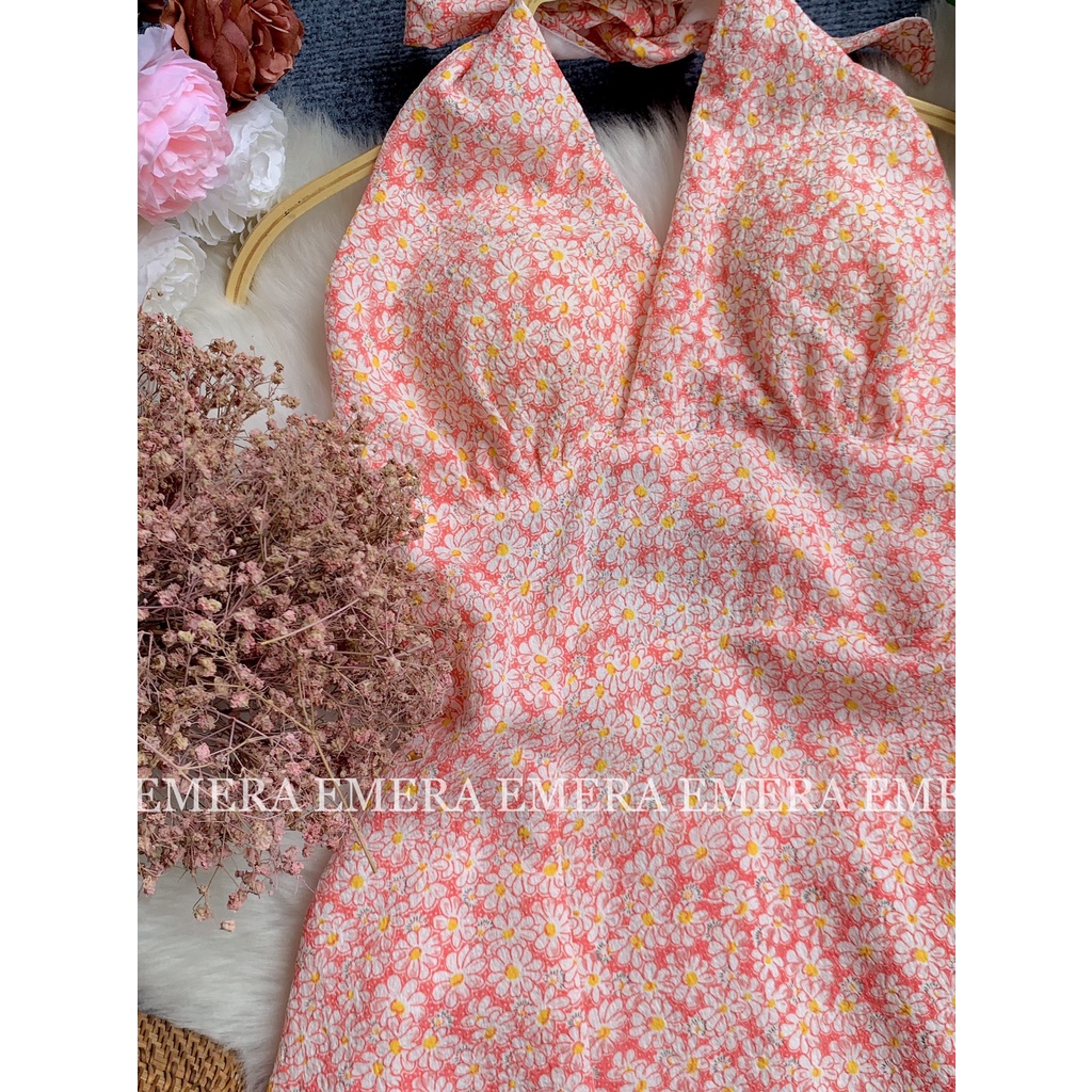 Váy Flora Dress bông hồng xinh xắn, nhẹ nhàng, nữ tính.