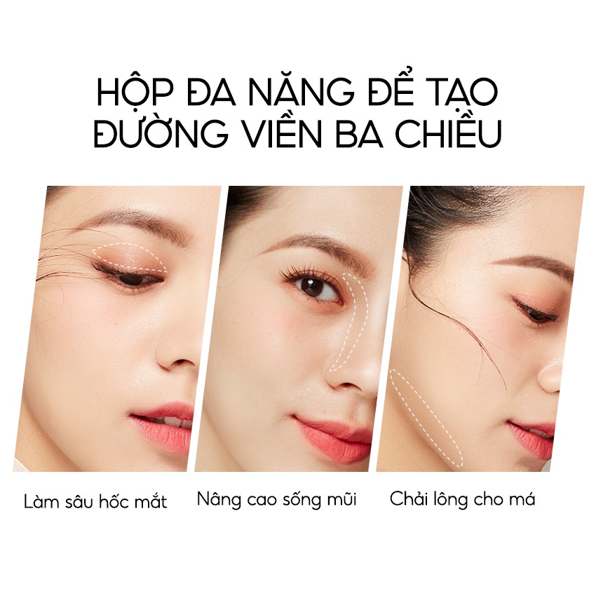 Phấn kẻ mày Carslan hiệu ứng kép 3g