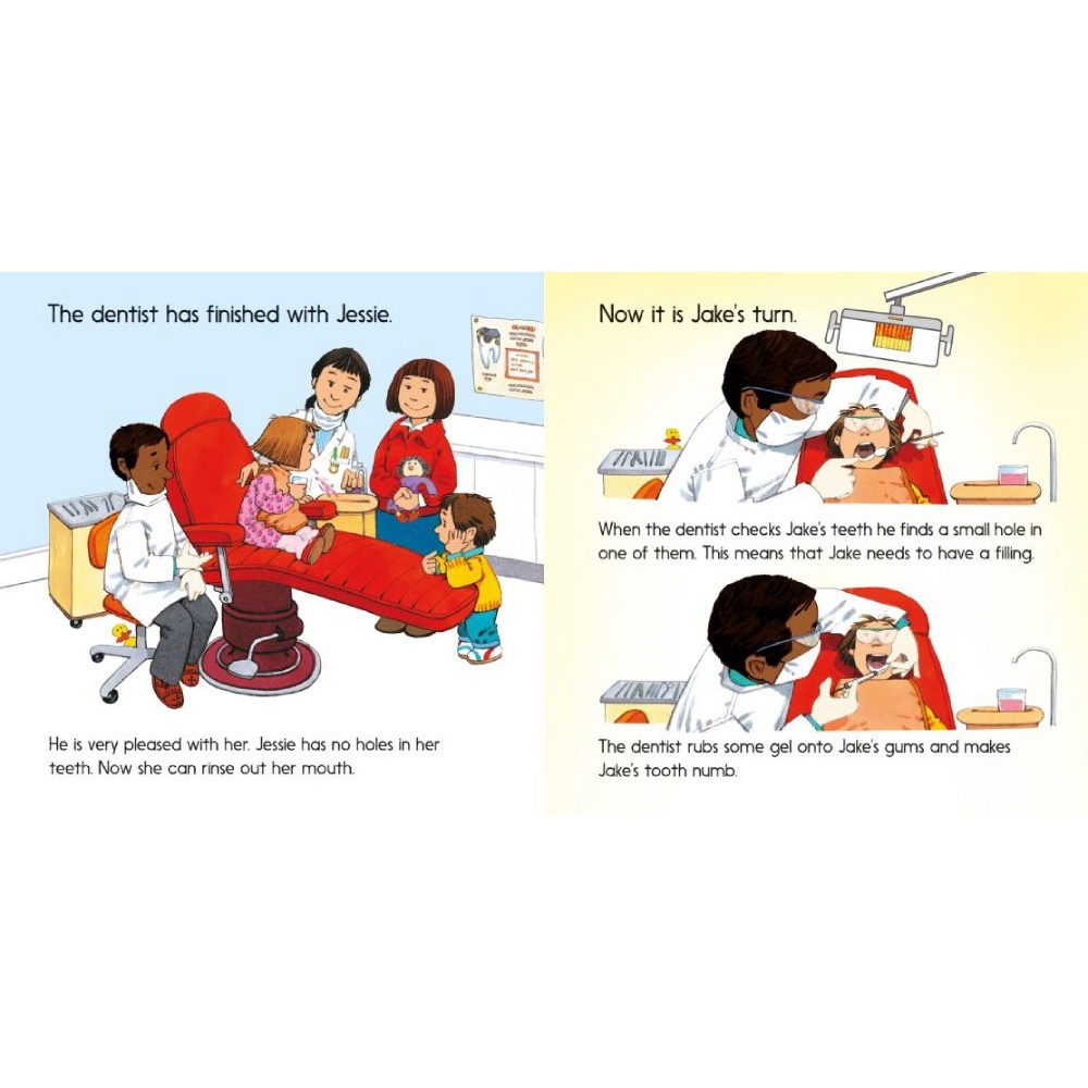 Sách Usborne - Sách đọc thiếu nhi: Going to the Dentist