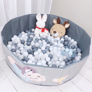 Set 100 bóng nhựa Holla phong cách hàn cao cấp cho bể bóng quây cũi bể bơi cho bé