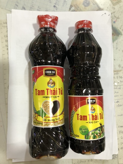 NƯỚC TƯƠNG CHIN-SU Tam Thái Tử 500ml