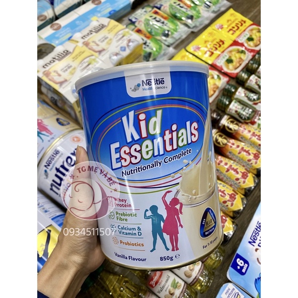 Sữa Kid Essentials Nétle cho bé hộp 800g (mẫu mới) date 2024