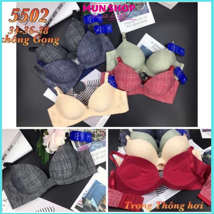 ÁO LÓT ĐÚC CARO BÀN TAY NÂNG NGỰC MS5502