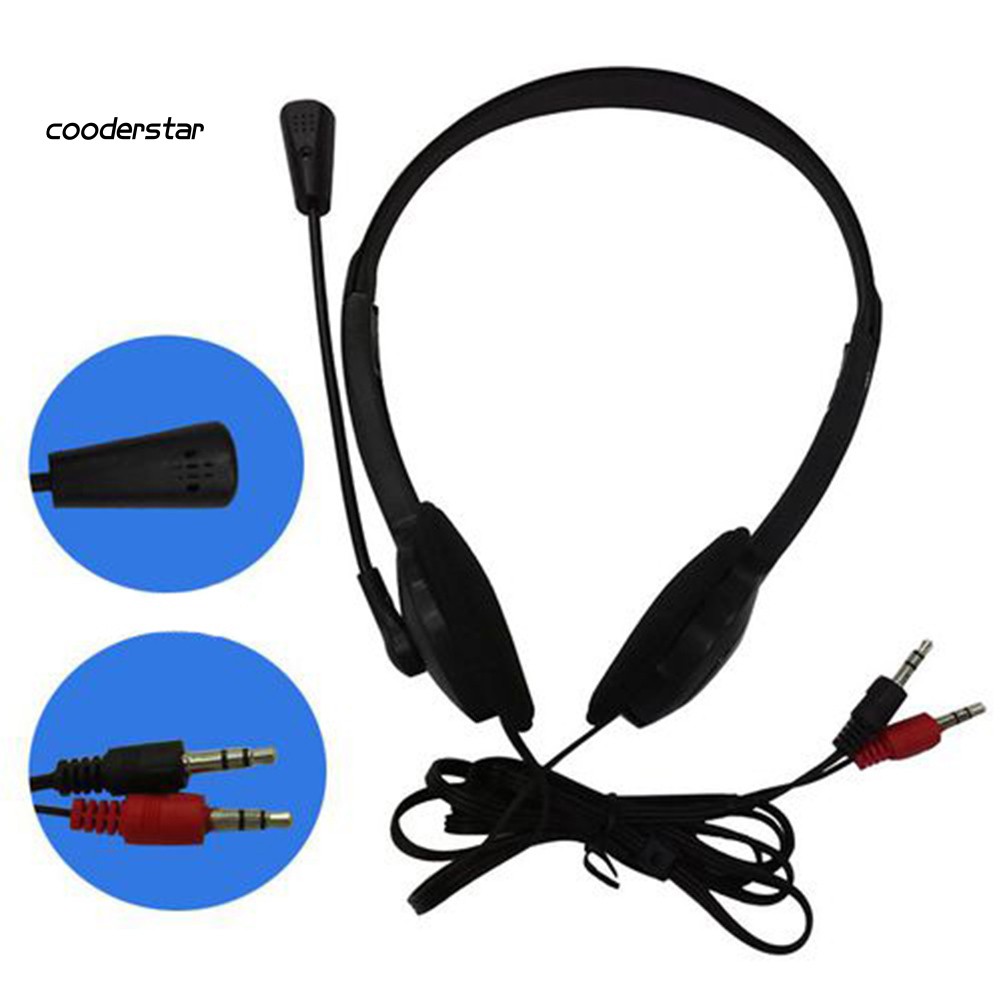 Tai Nghe Chụp Tai Rxsc Với Chuôi Cắm 3.5mm Có Mic Tiện Dụng Cho Máy tính / Laptop