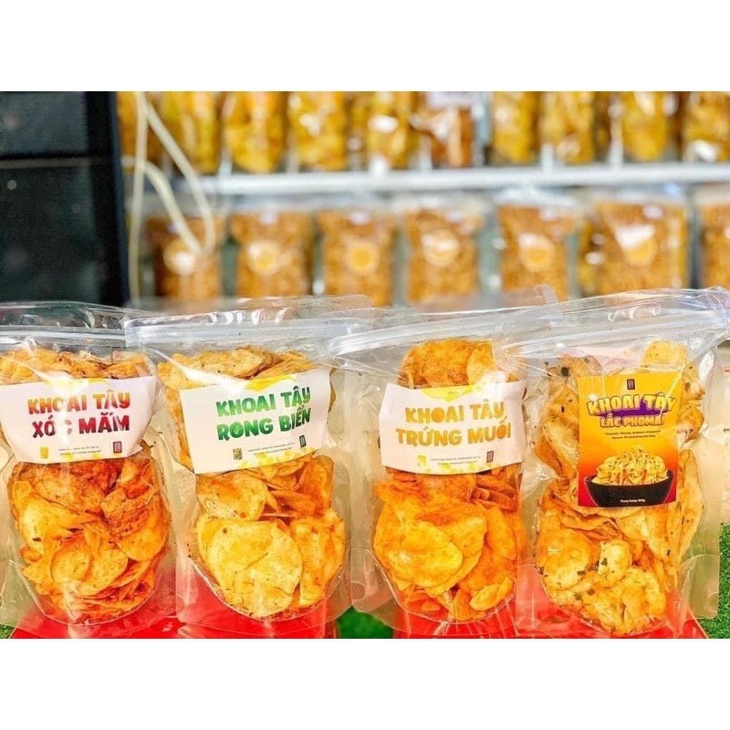 Khoai tây lắc nhiều vị 50k/ 1 gói 200g