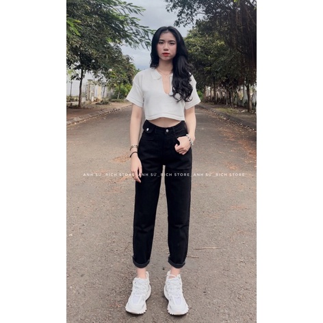 ÁO CROP-QUẦN BAGGY