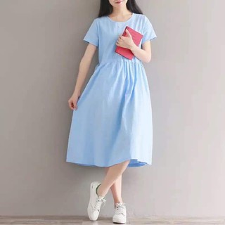 ĐẦM BABYDOLL NÚT THẮT EO