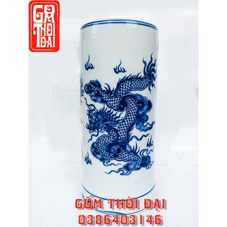 Ống hương gốm sứ Bát Tràng