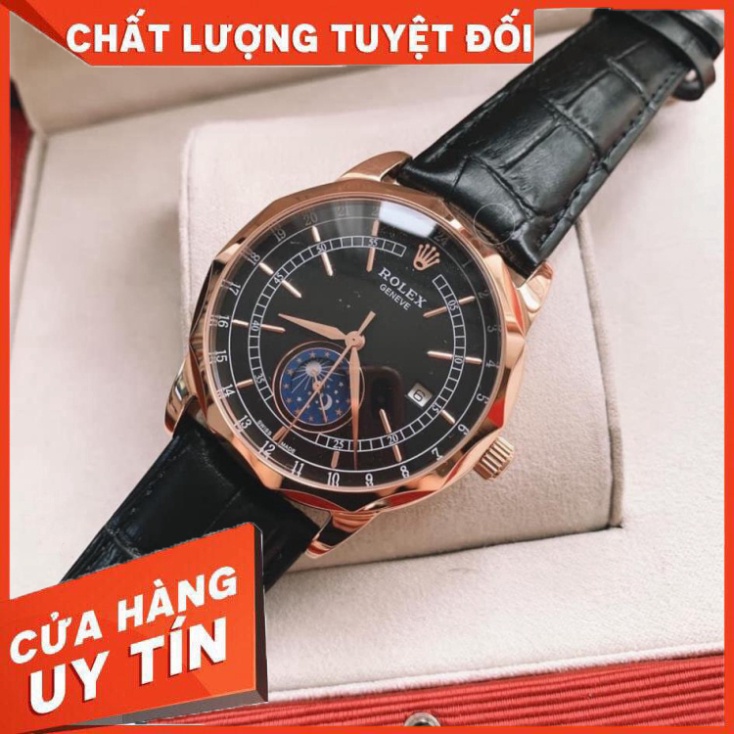 Đồng Hồ Nam RoLex Sapphire RA028 Case 42mm Cạnh Vát Máy cơ Automatic Nhật