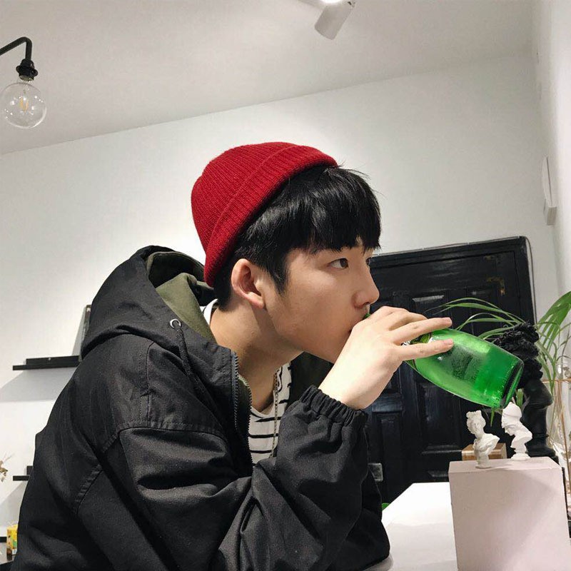 Mũ Len Ulzzang Beanie Trơn Nhiều Màu rẻ nhất (Loại Ngắn) MN08