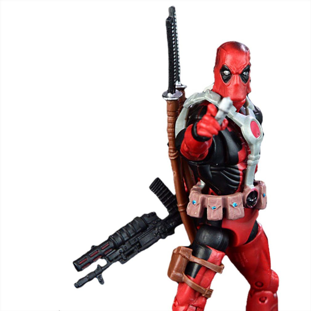 Mới Đồ trang trí Đồ Chơi Nhân Vật Deadpool 6 Inch