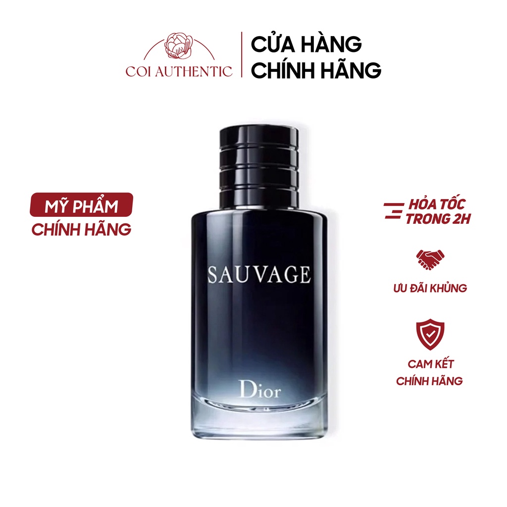 Nước hoa Nam chính hãng Dior Sauvage EDT 100ml Full Seal