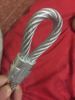 Dây cáp khoá xe 5m phi 10mm sợi to
